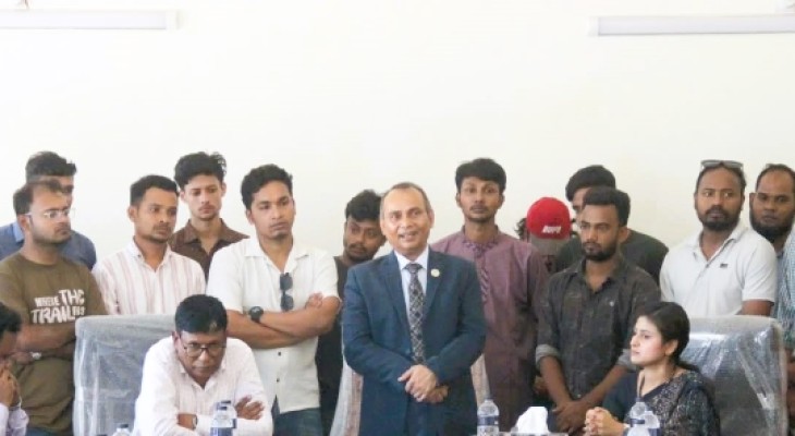 নজরুল বিশ্ববিদ্যালয়ে নবনির্মিত স্কুল অ্যান্ড কলেজ ভবনের উদ্বোধন